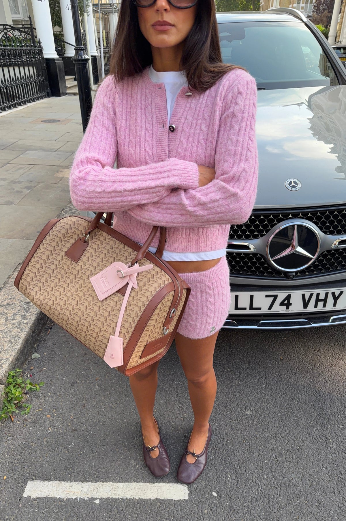 Notting Hill Knit Cardigan Pink