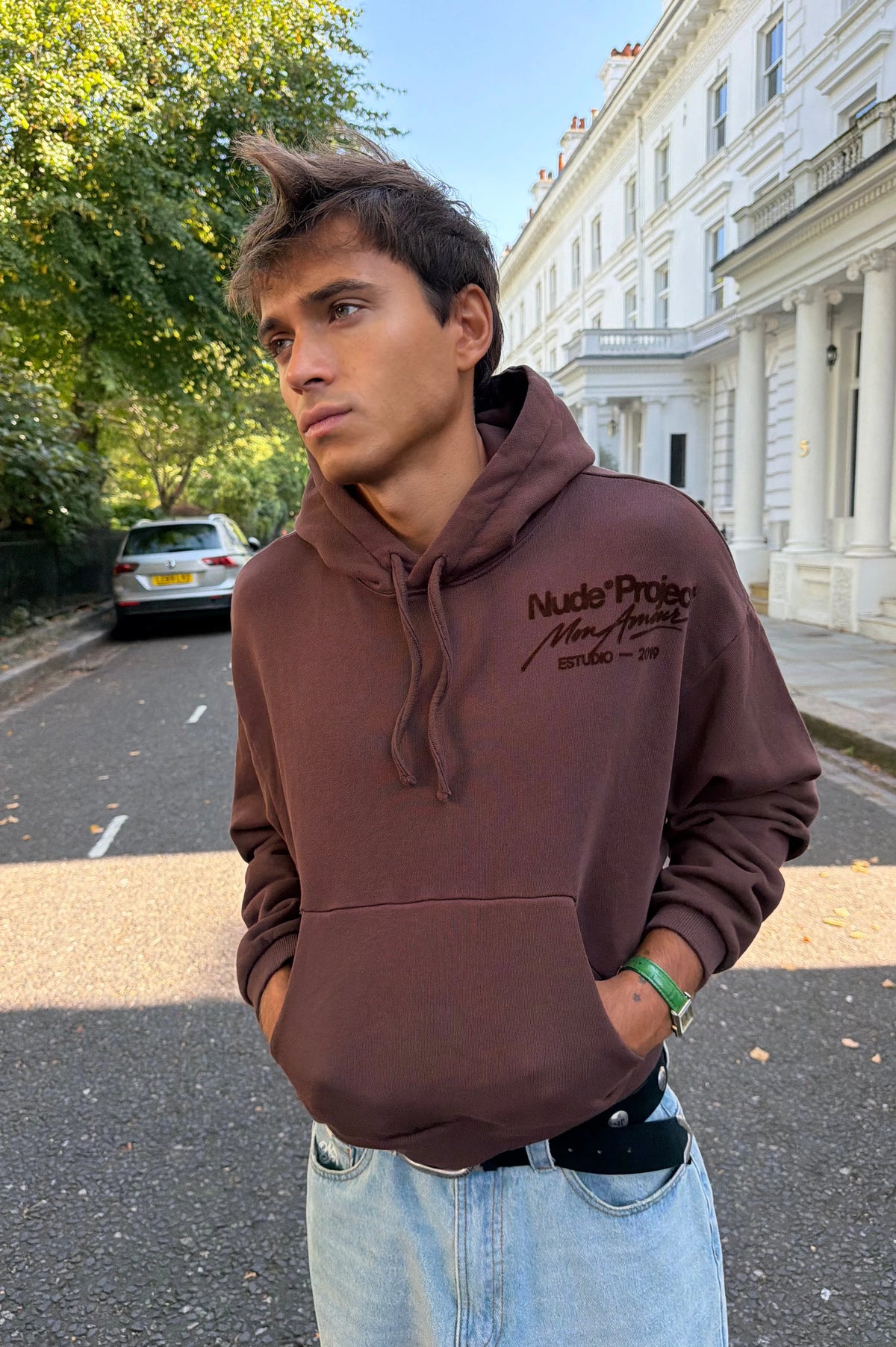 Vortex Hoodie Brown