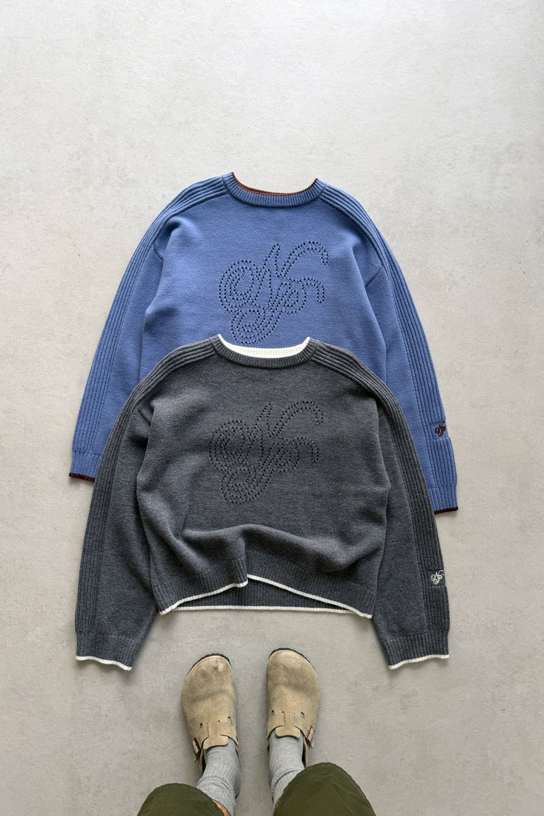 The Employee of the Month Knit Sweater Ash