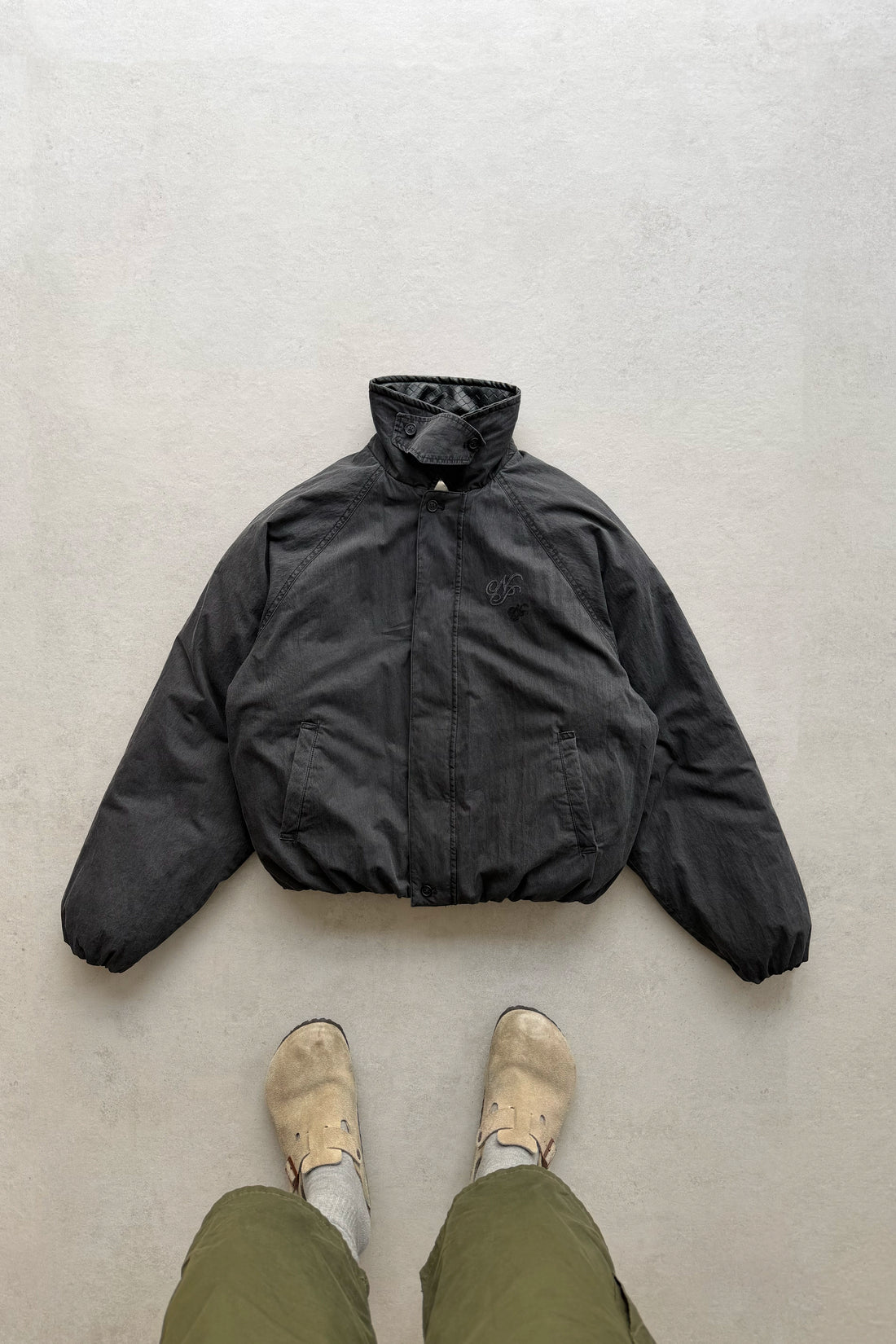 The Freelancer Bomber Jacket Ash