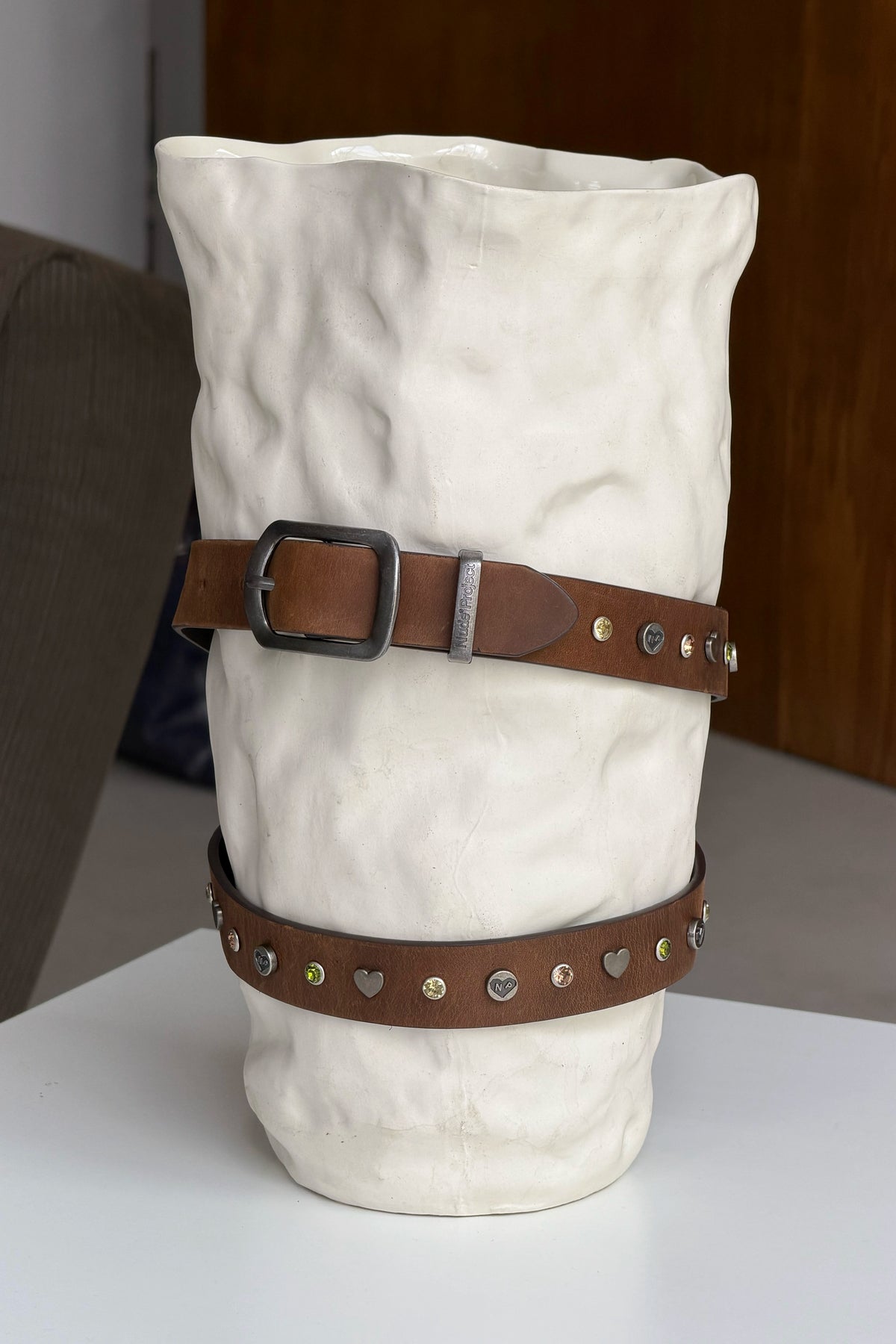 Gem Leather Belt