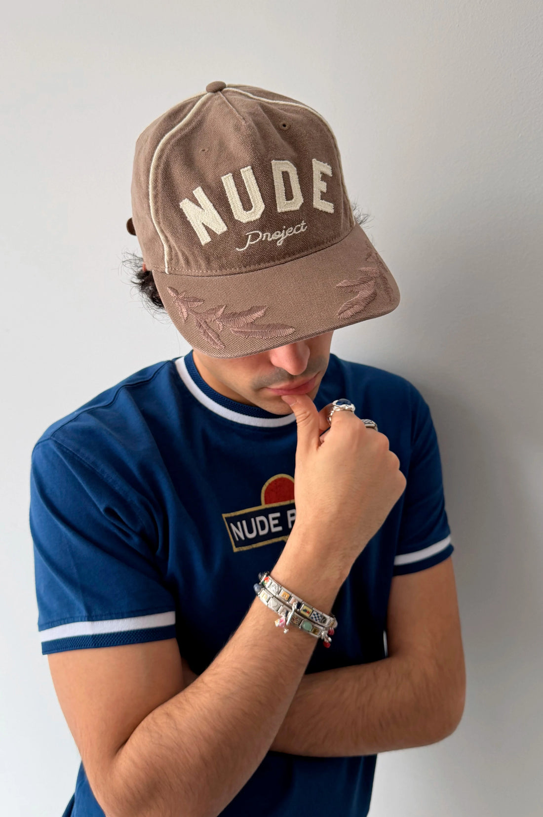 Nude Varsity Cap Sand