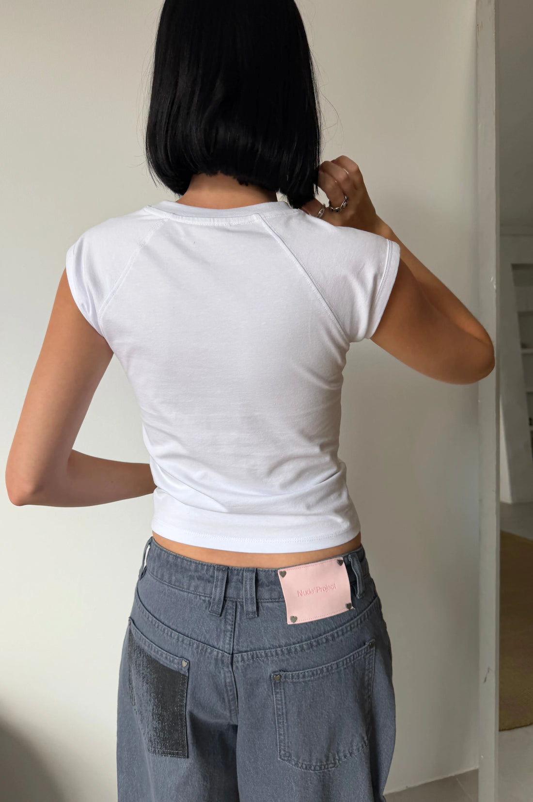 Carmin Top White