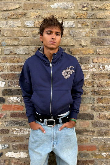 Hammers Zip-Up Navy