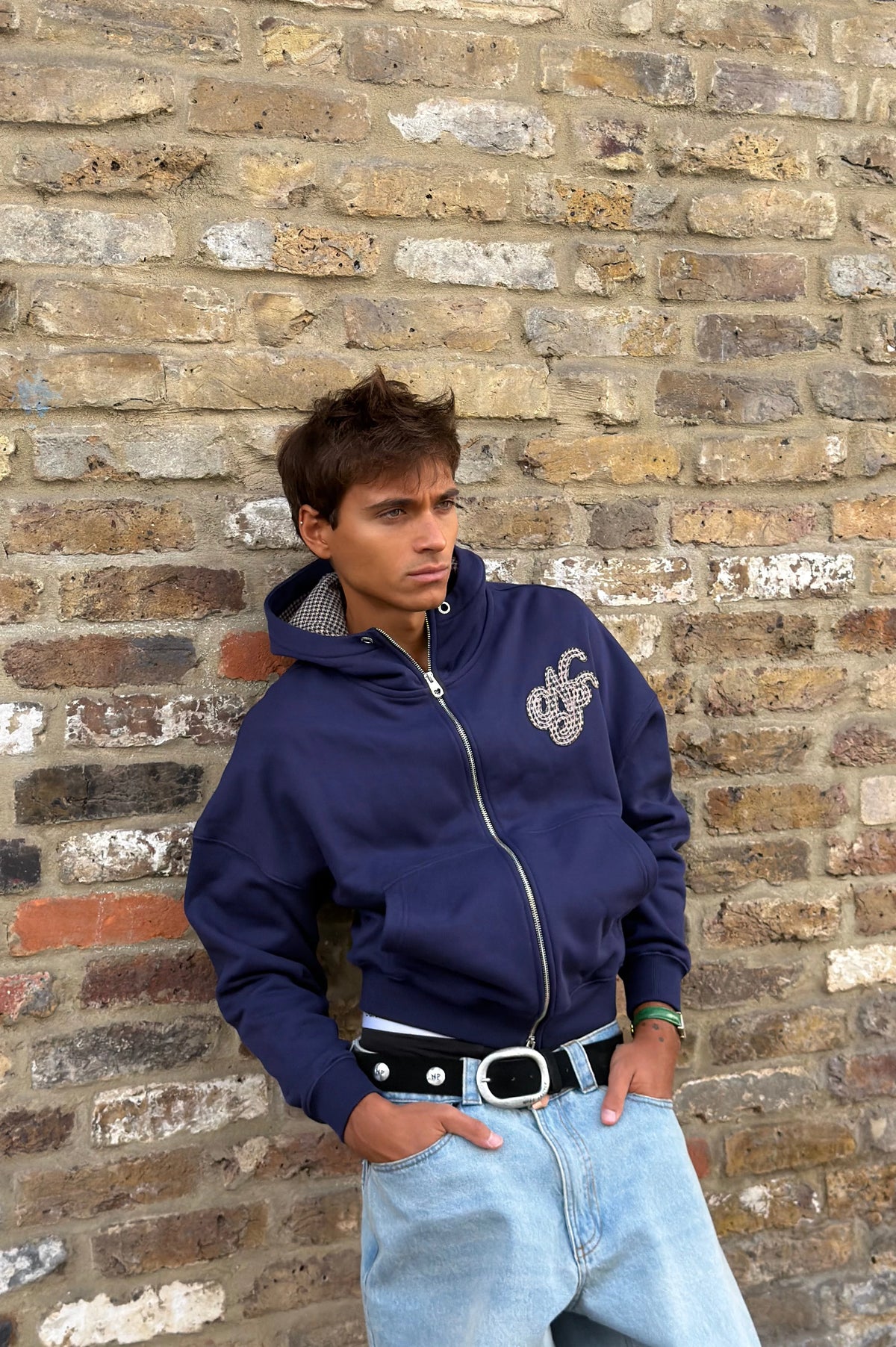 Hammers Zip-Up Navy