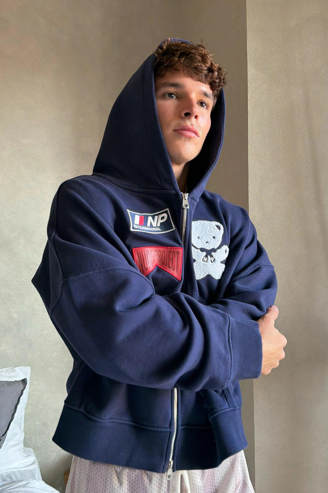 Osito Racing Zip-Up Hoodie