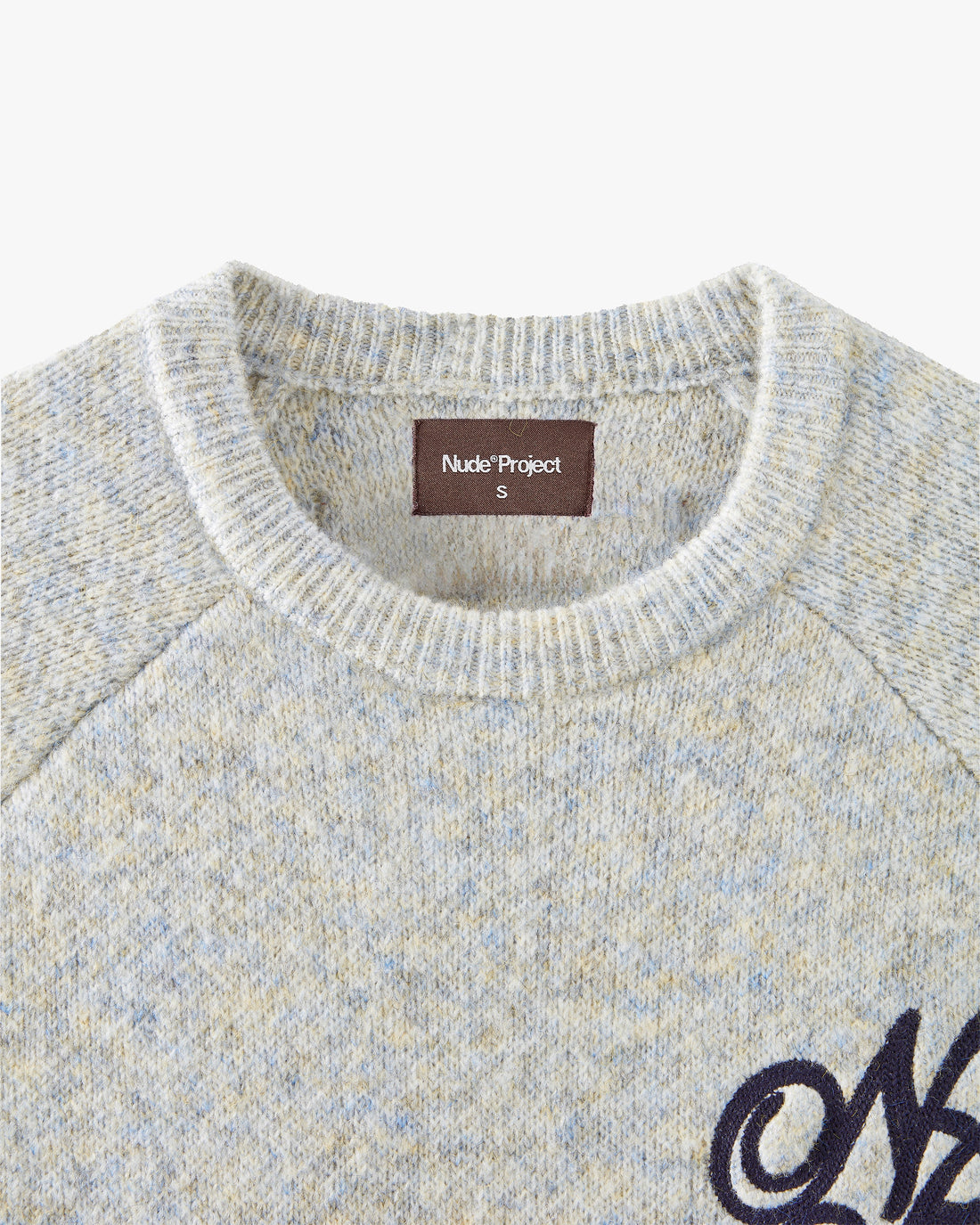 Le Marais Knit Sweater Grey Melange