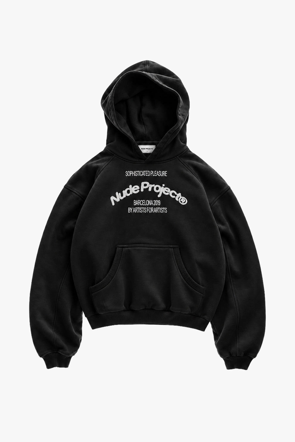 Liberty Boxy Hoodie Black