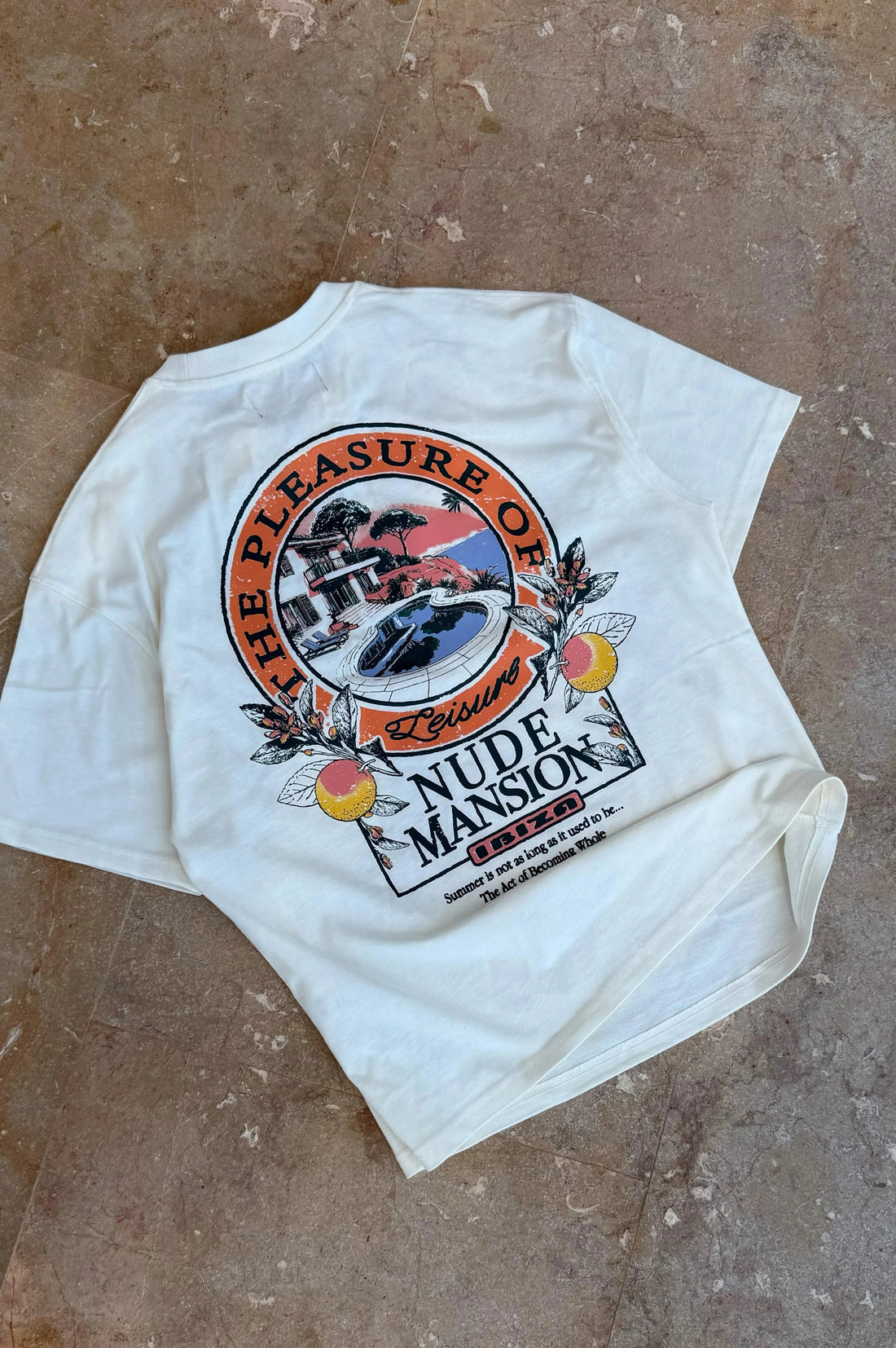 Mansion Tee Marshmallow