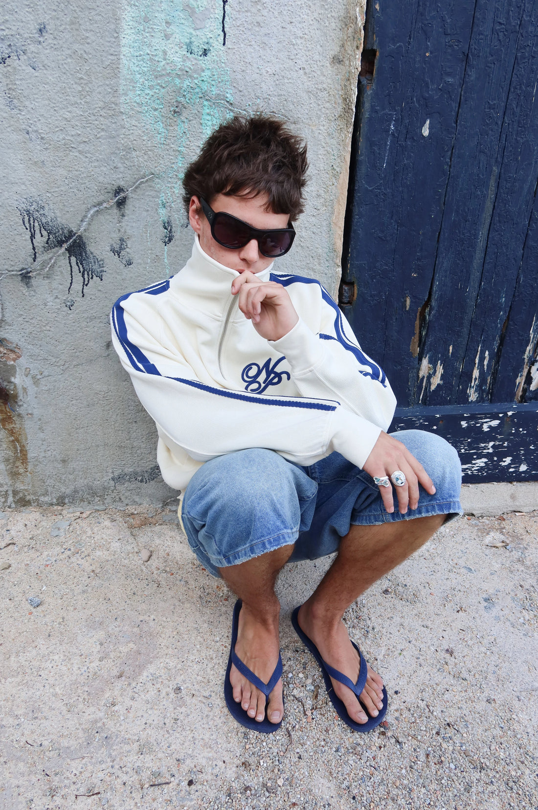 Ying-Yang Zip-Up Marshmallow