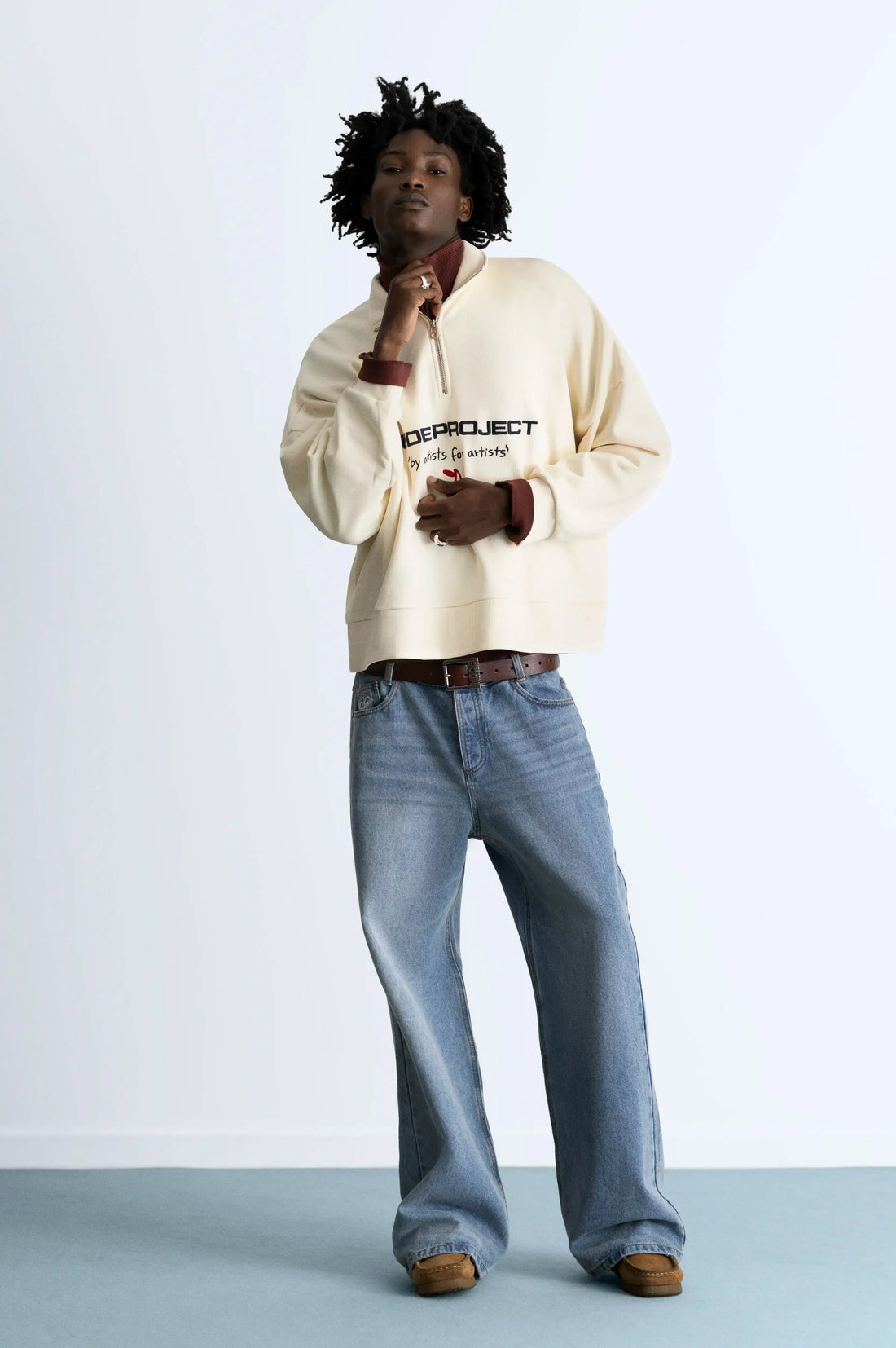Sport Quarter-Zip Marshmallow