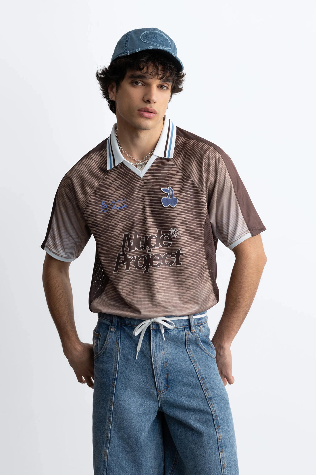 Radja Football Tee Brown