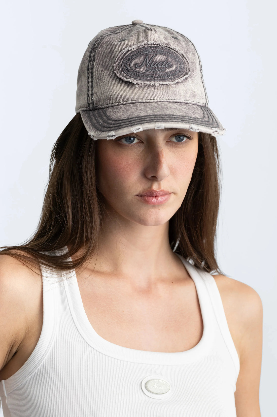 Laurel Denim Cap Washed Black