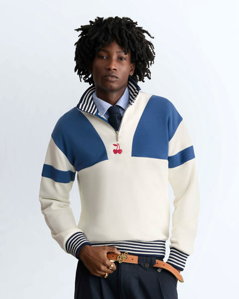 Patches Quarter-Zip – Nude Project