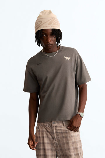 Signature Tee Grey