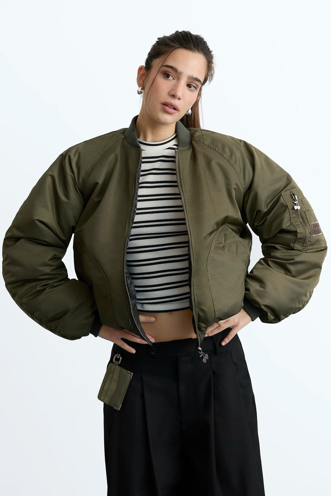 Lobby Reversible Bomber Jacket
