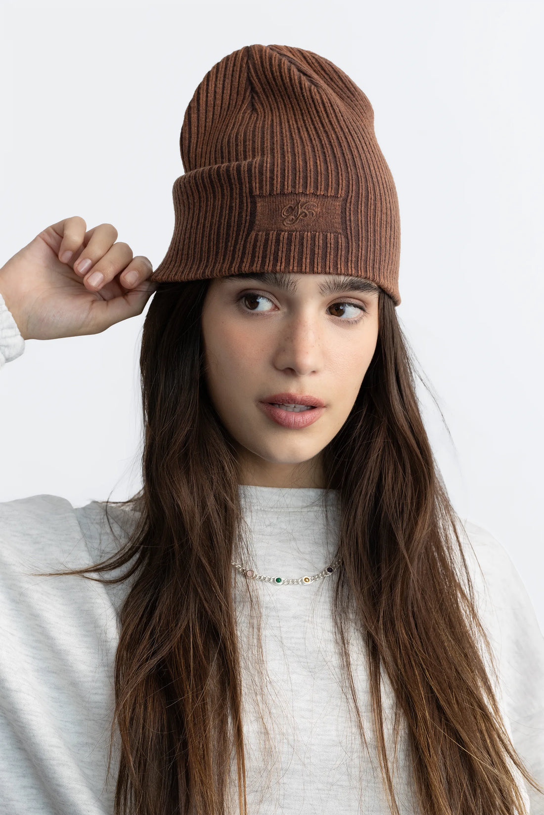 Miso Condom Beanie Brown