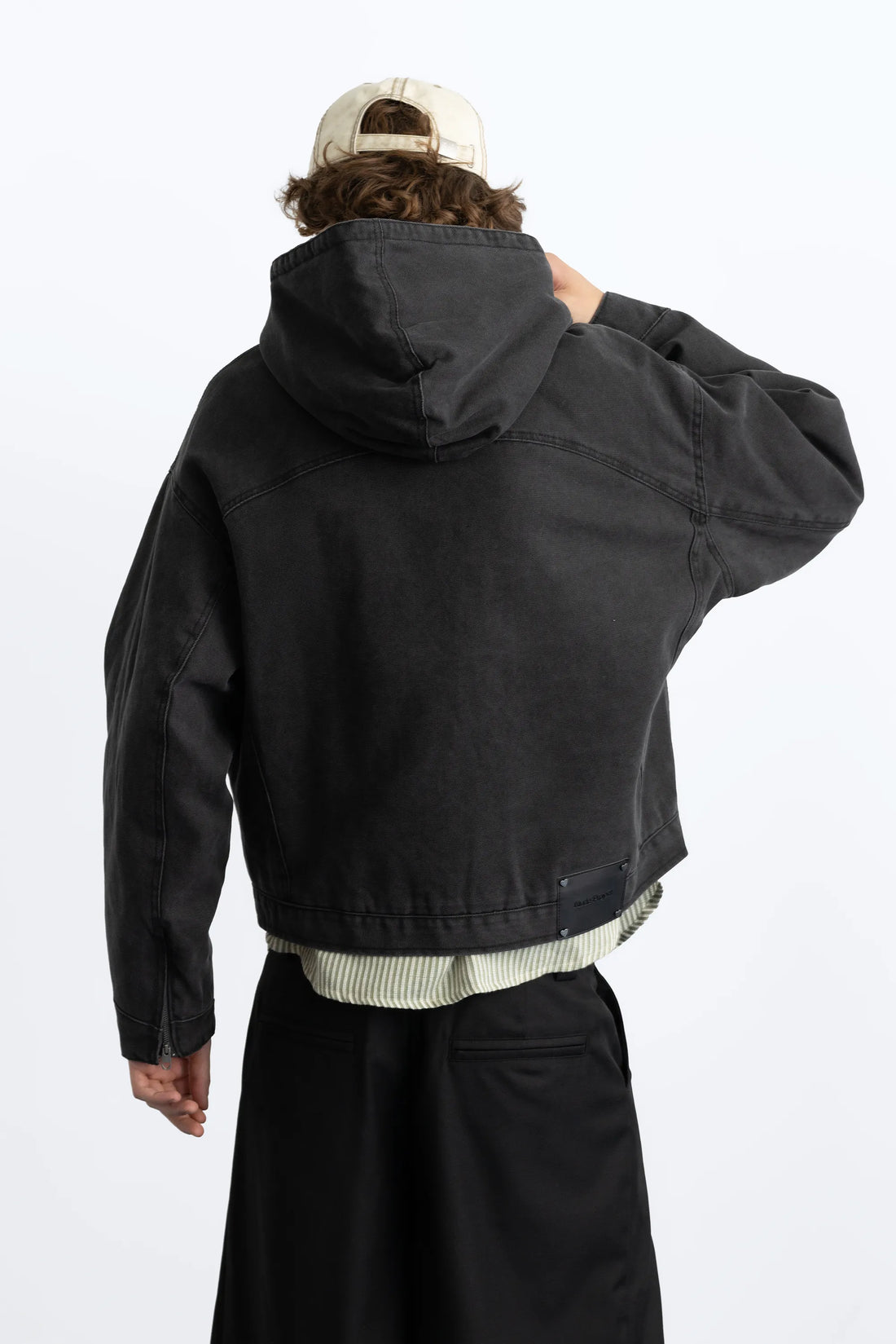Worker Jacket Canvas Ash