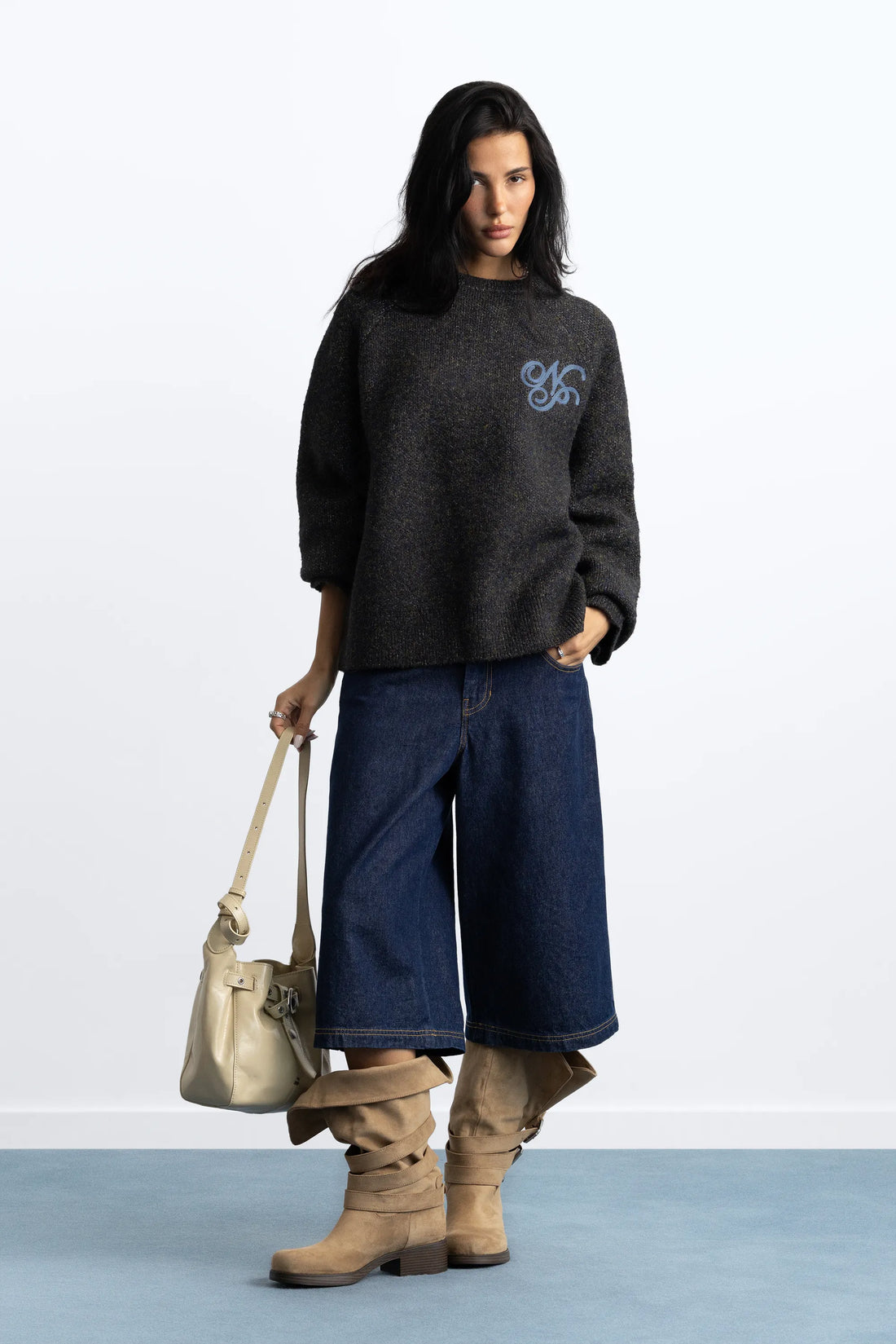 Le Marais Knit Sweater Ash