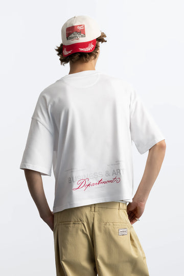 Department Tee White