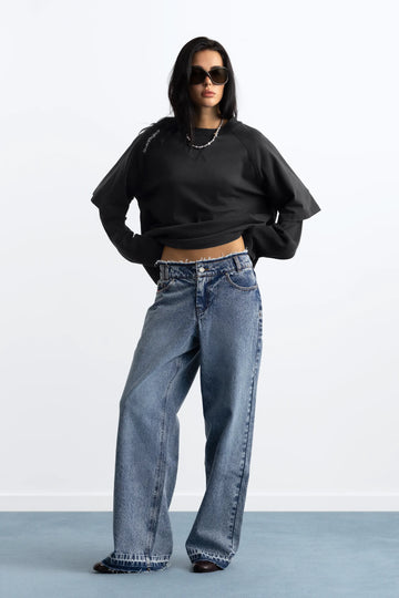 Old Baggy Jeans Washed Indigo