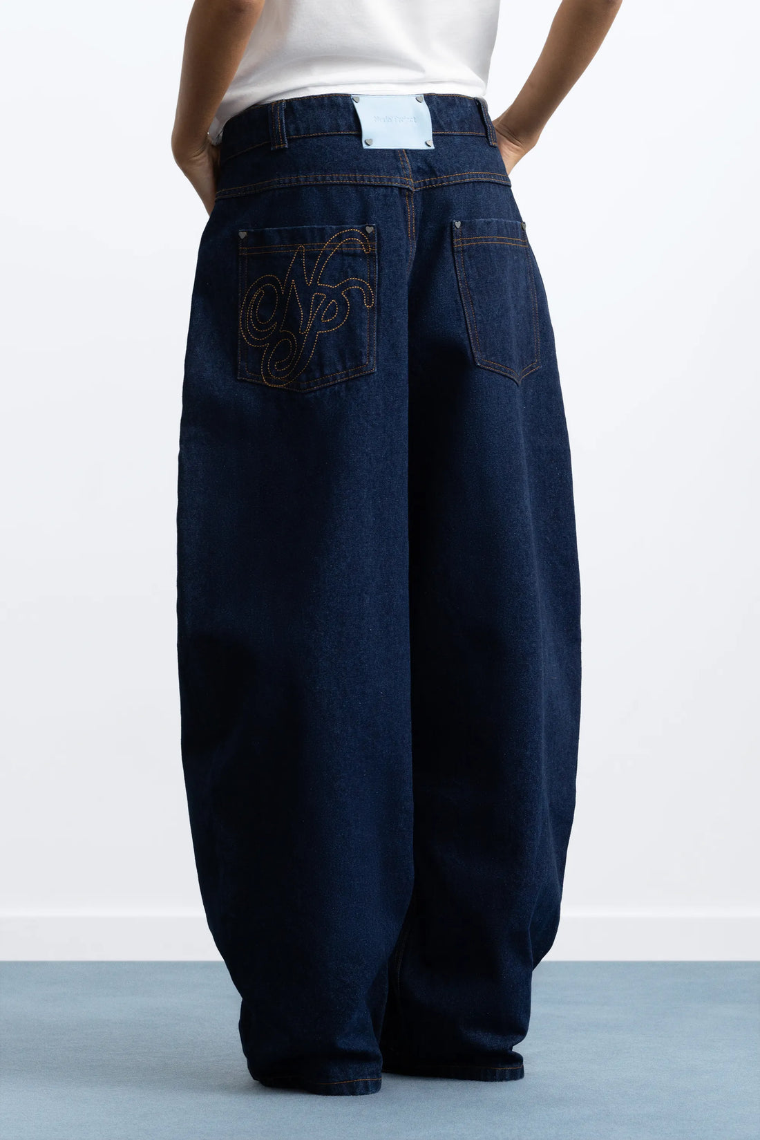 Barrel Jeans Raw Indigo