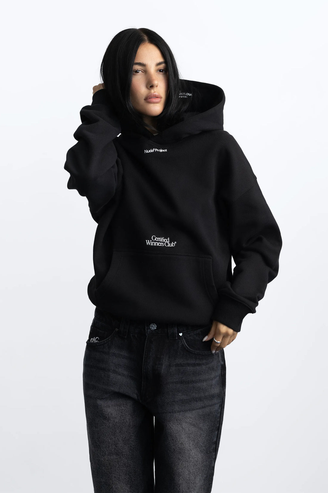 Winner Hoodie Black
