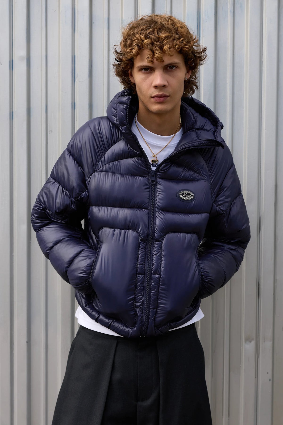 Iconic Puffer Jacket Navy