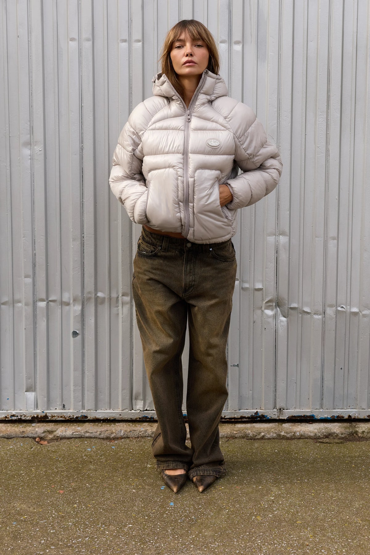 Iconic Puffer Jacket Off-White