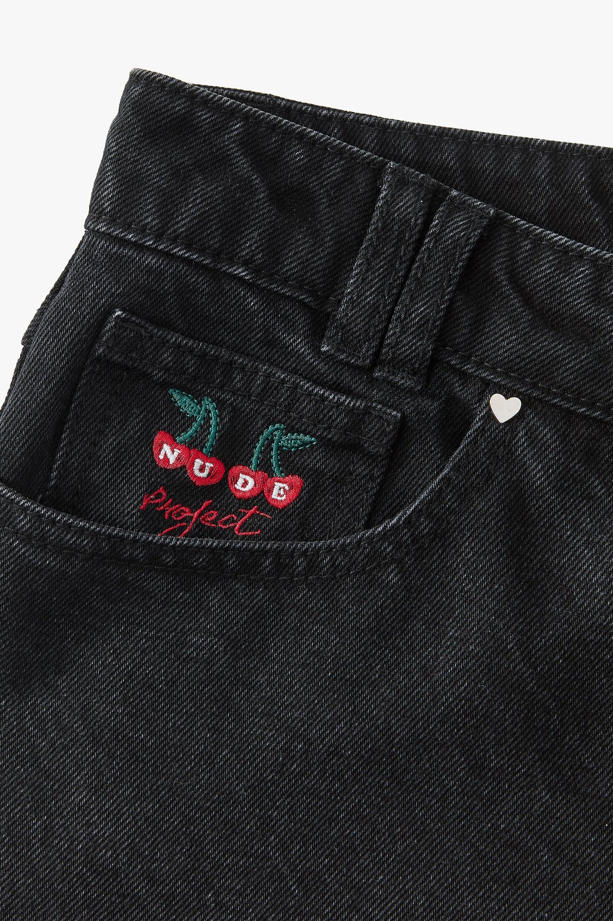 Old Baggy Woman Jeans Black