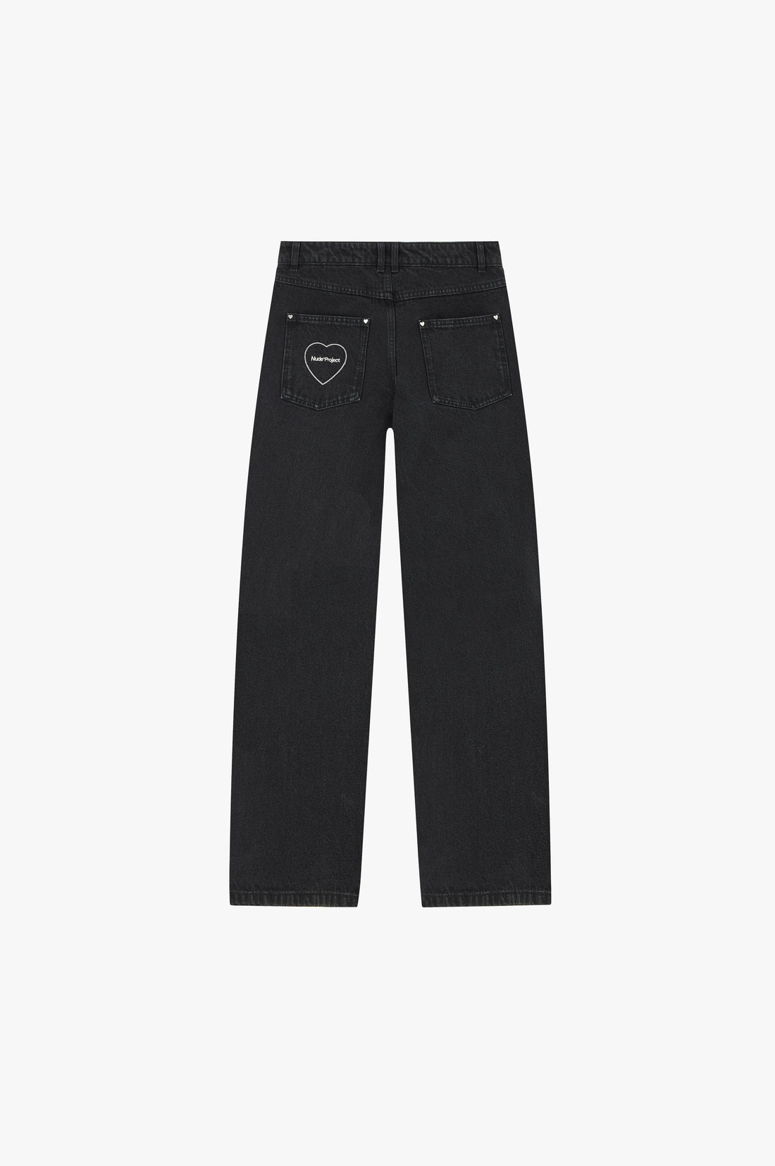 Old Baggy Woman Jeans Black