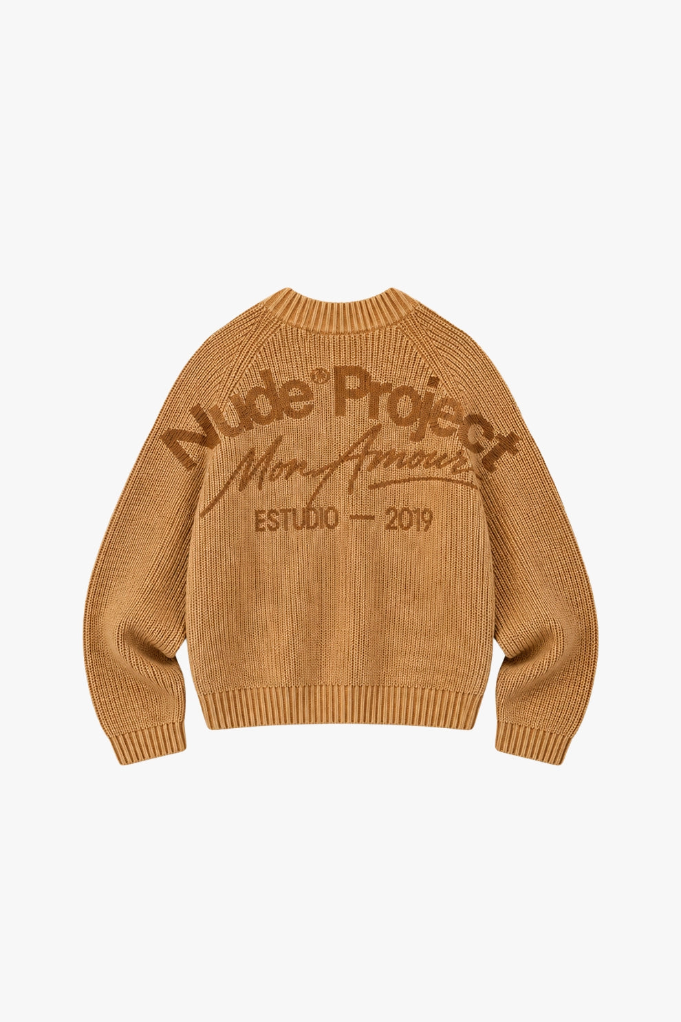 The Promotion Knit Sweater Dark Orange