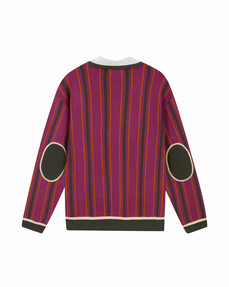 Legend Football Knit Polo Burgundy