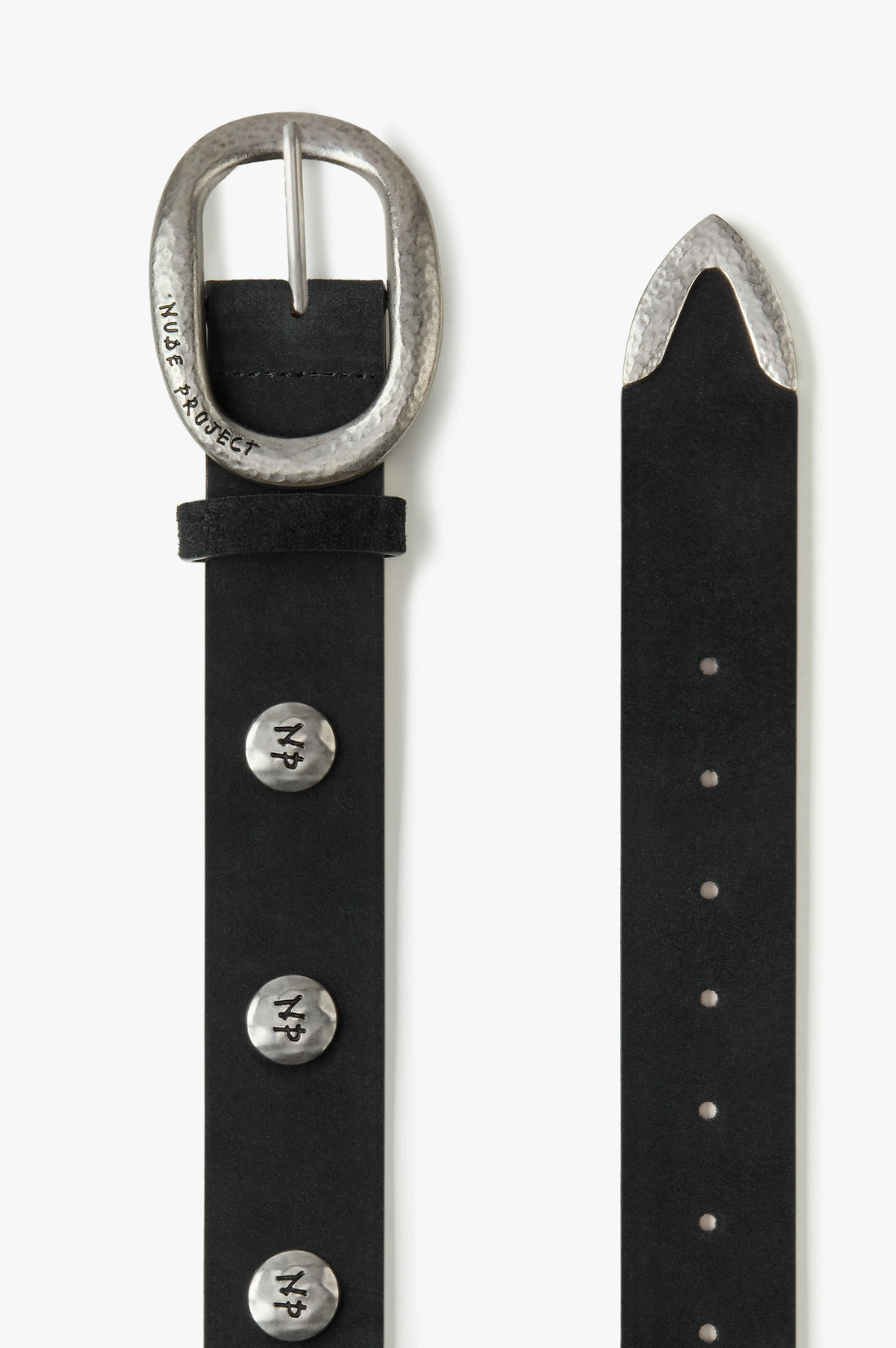 Suede Belt Black
