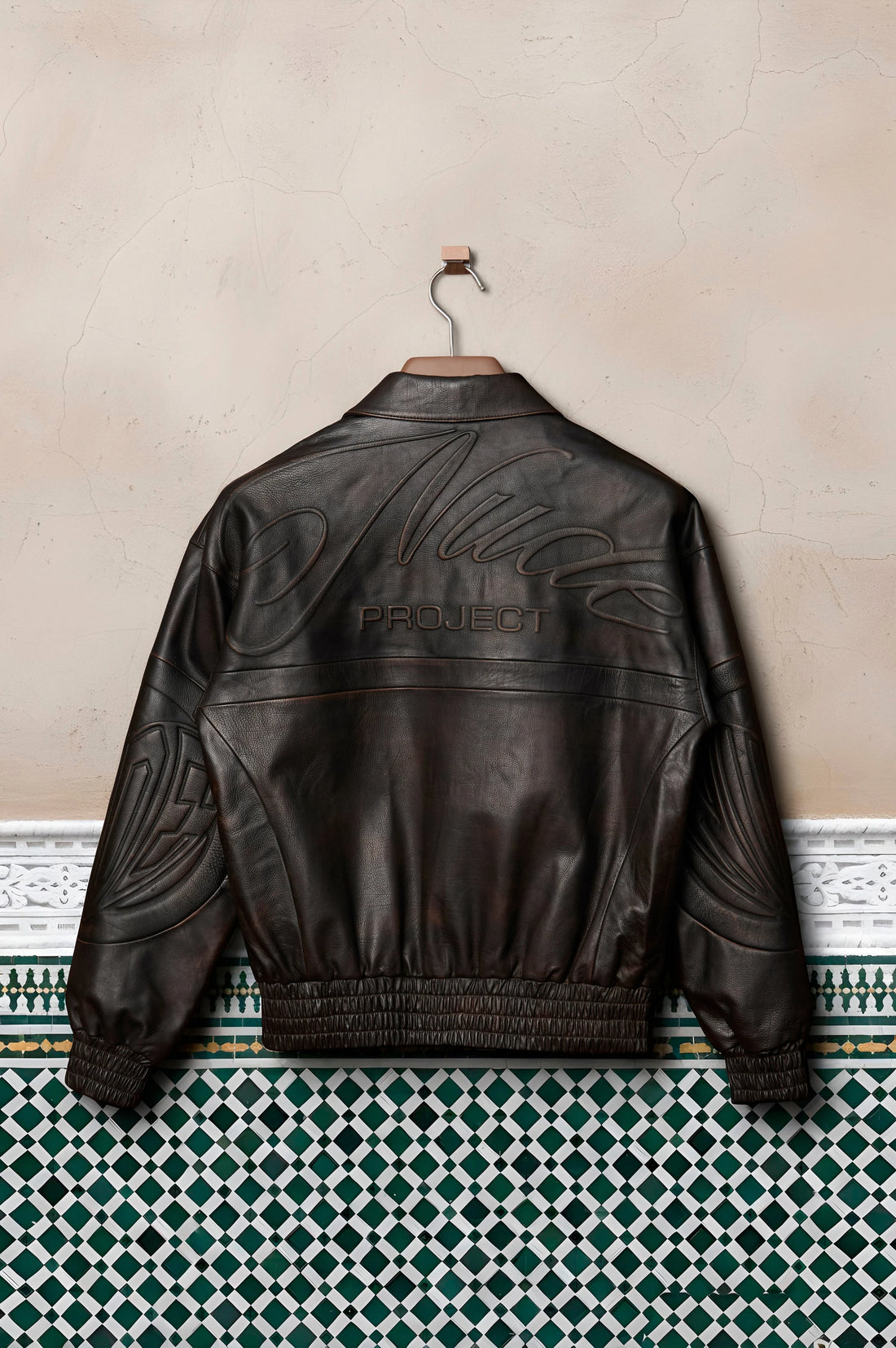 Iconic Leather Jacket Brown