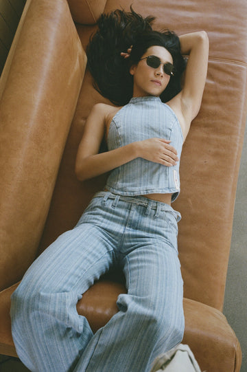 Simona Top Blue