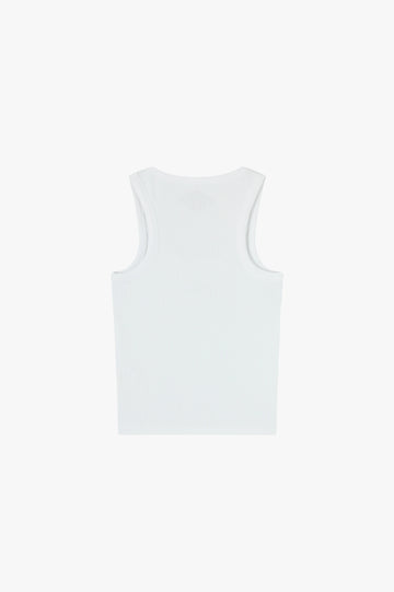 Sophisticated Pleasure Tank Top White
