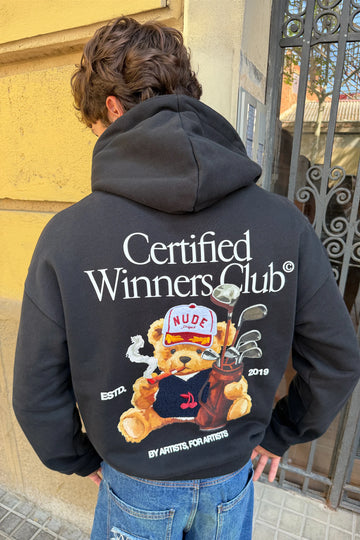 Winner Hoodie Black