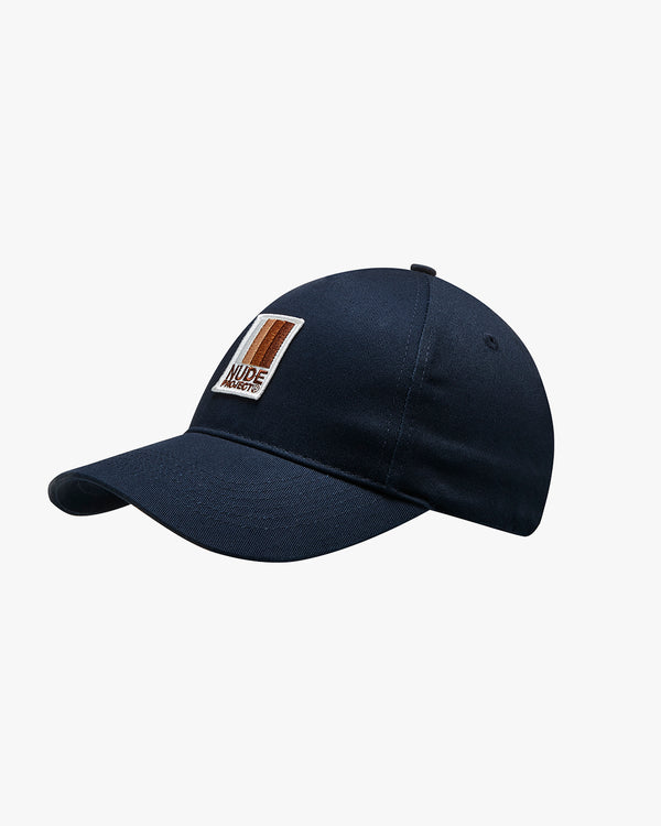 WOVEN PATCH HAT NAVY