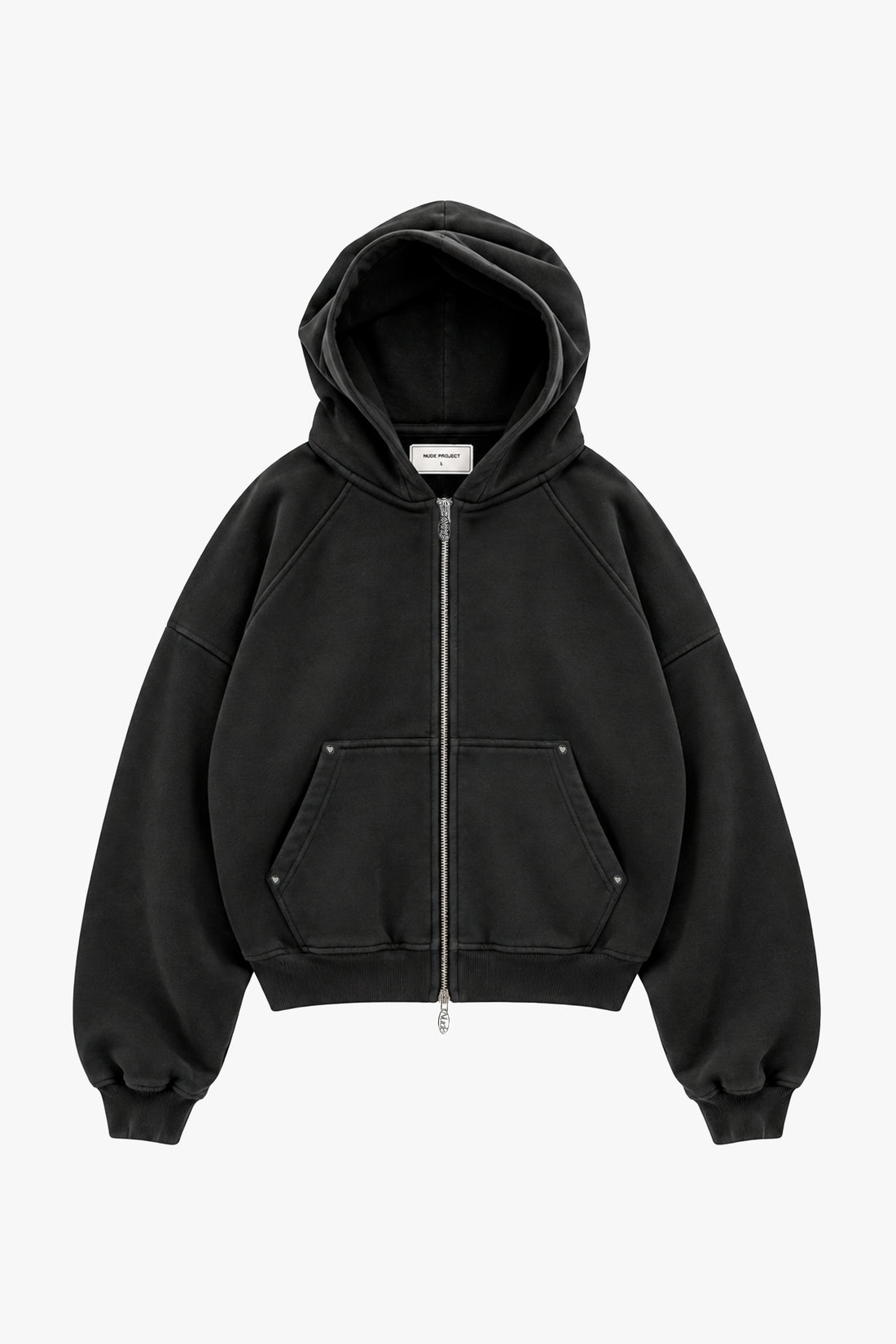 Sudadera Con Cremallera Beast Gris Oscuro