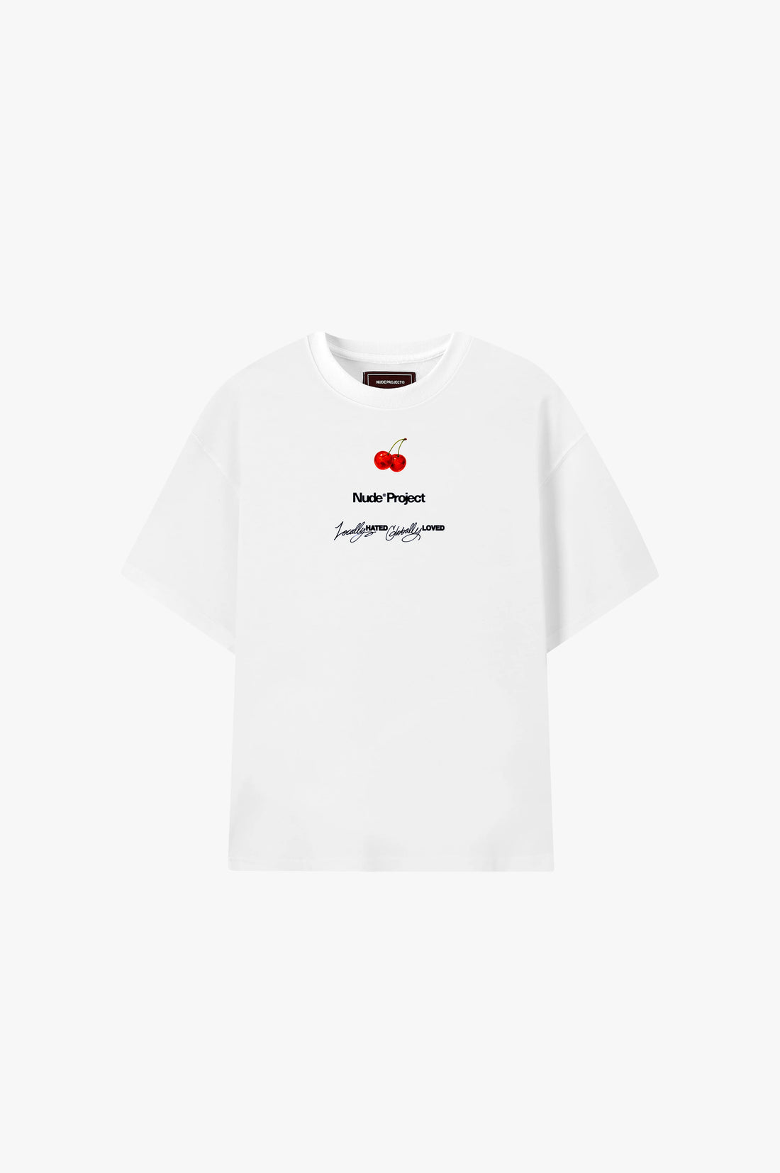 Nude Tour Tee White