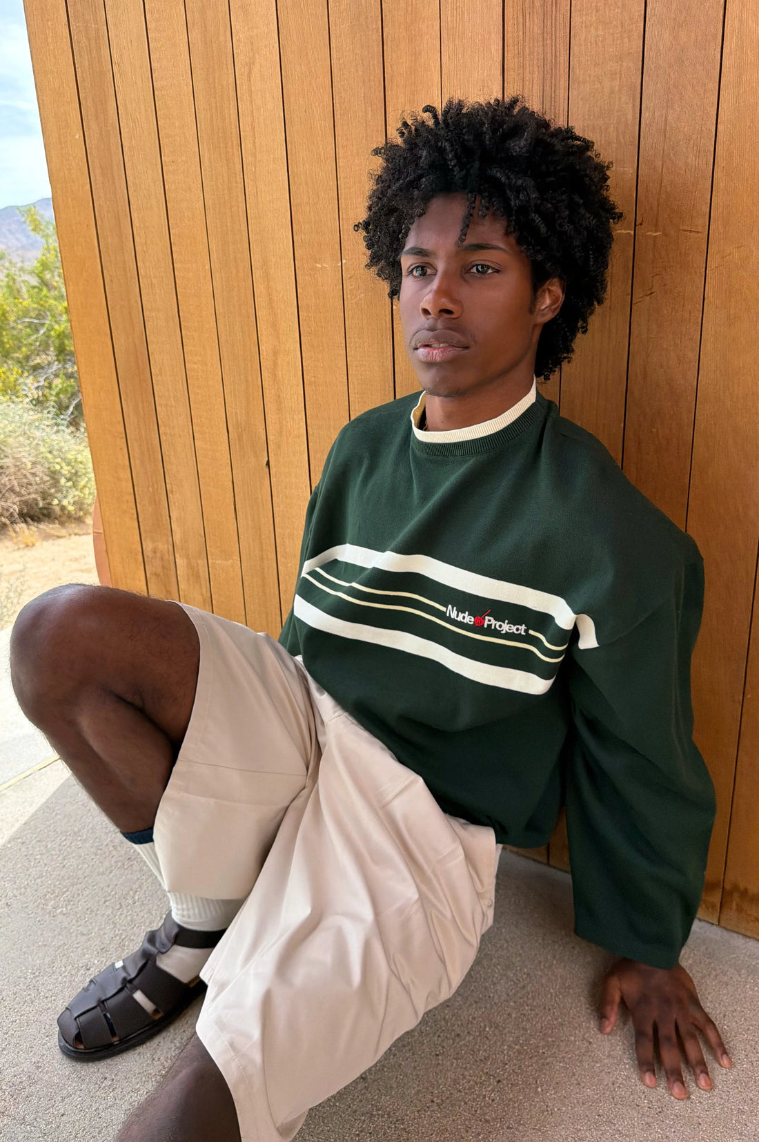 Smith Knit Sweater Green