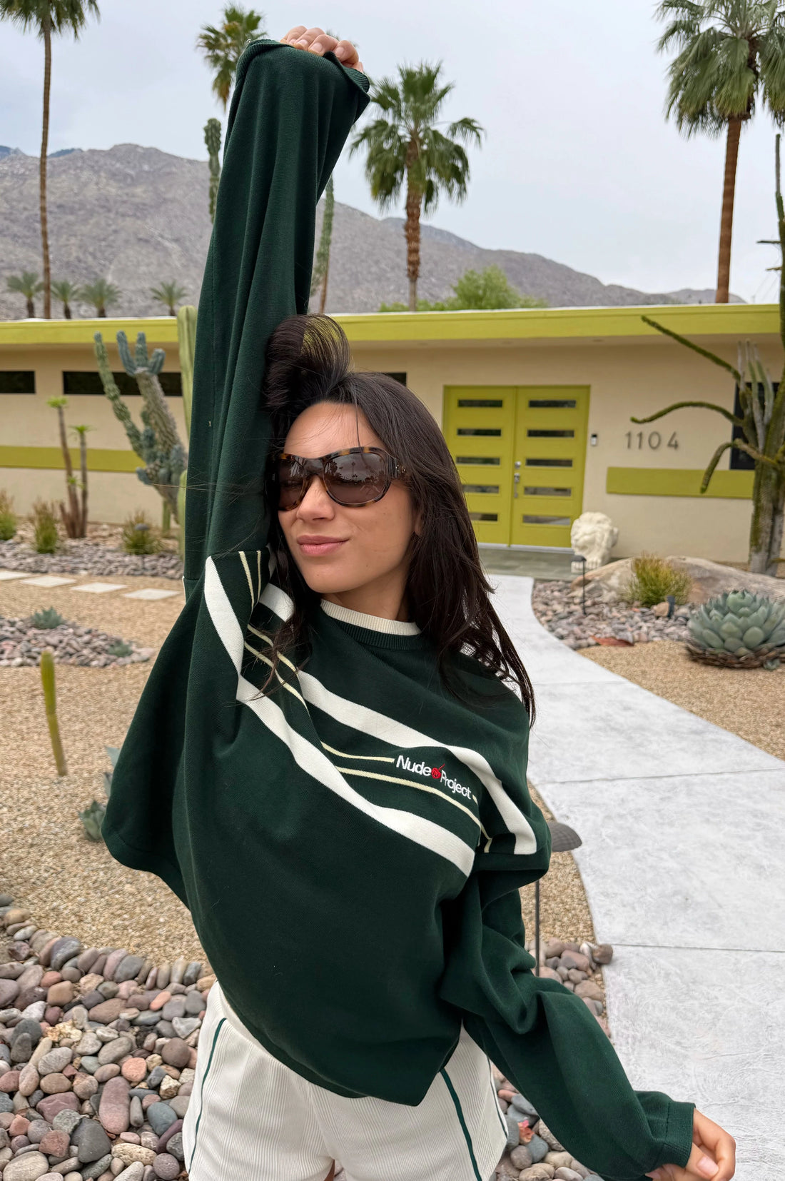Smith Knit Sweater Green