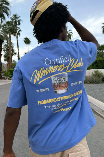 Winners Club Tee Blue