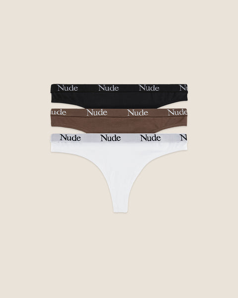CLASSIC THONG BROWN – NUDE PROJECT