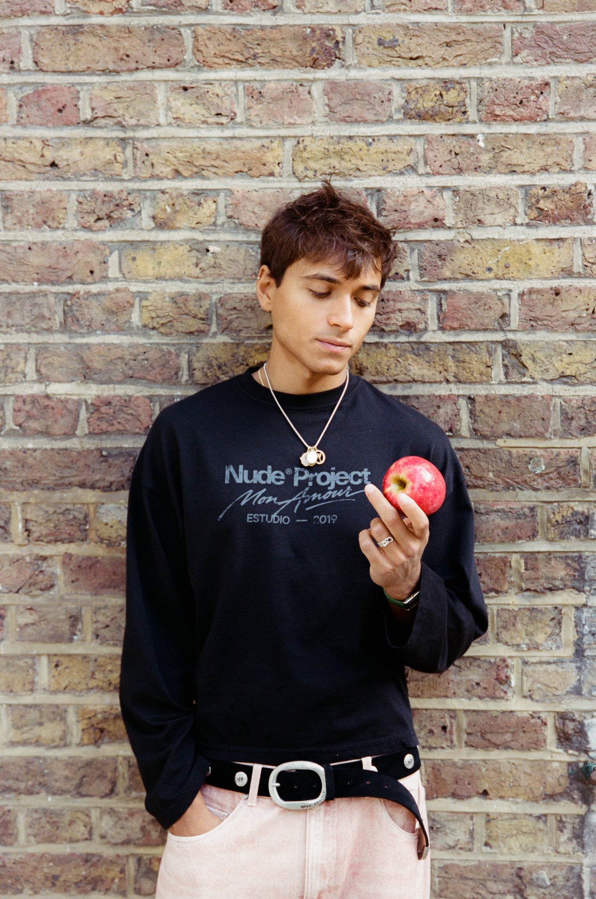 Mon Amour Long-Sleeve Tee Ash