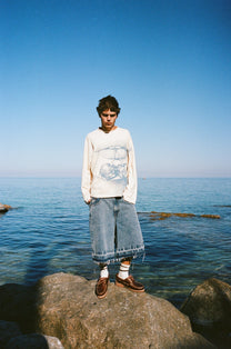 Kisses Long-Sleeve Tee Marshmallow