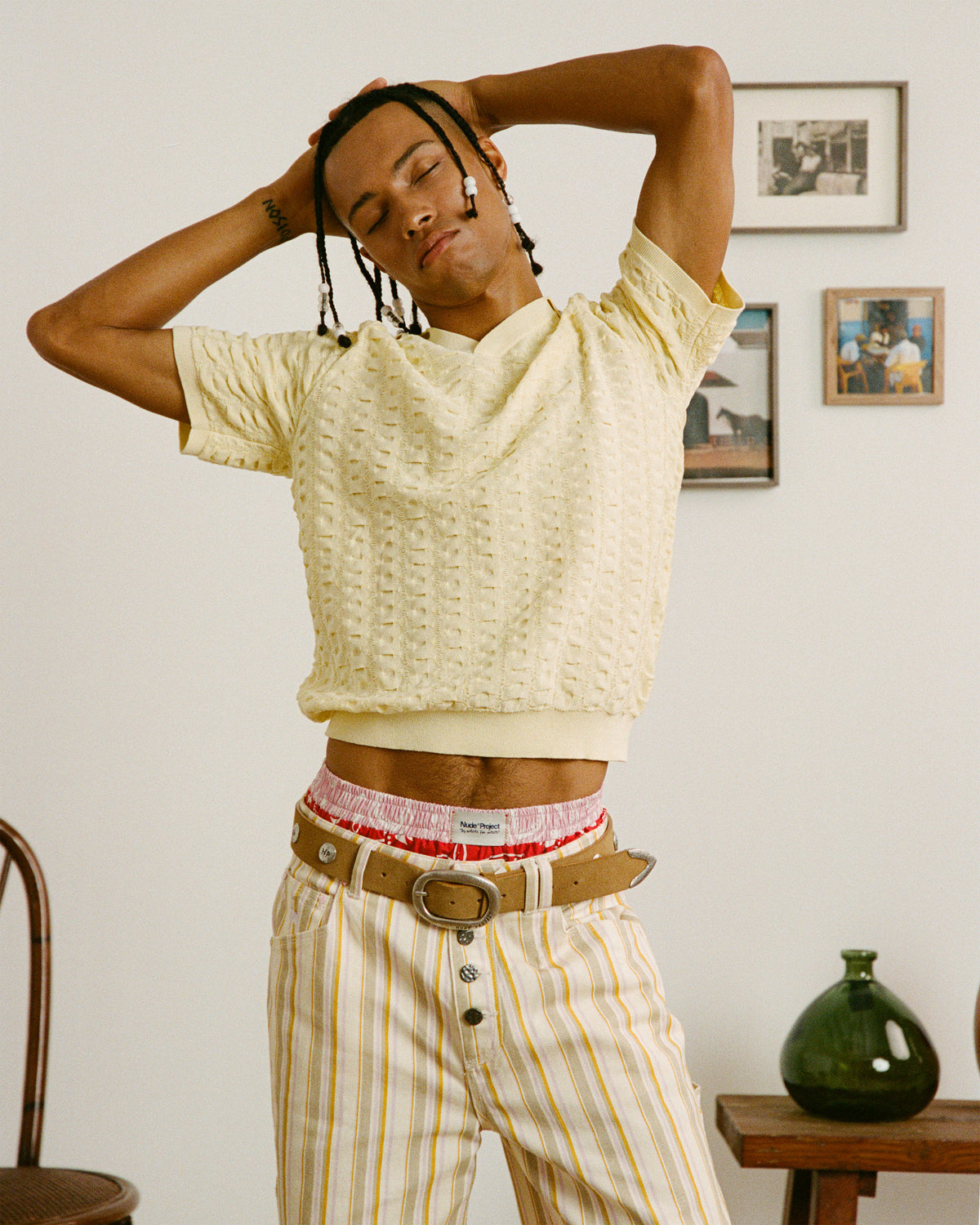 man [Model is 180cm/5’9” wearing size M]