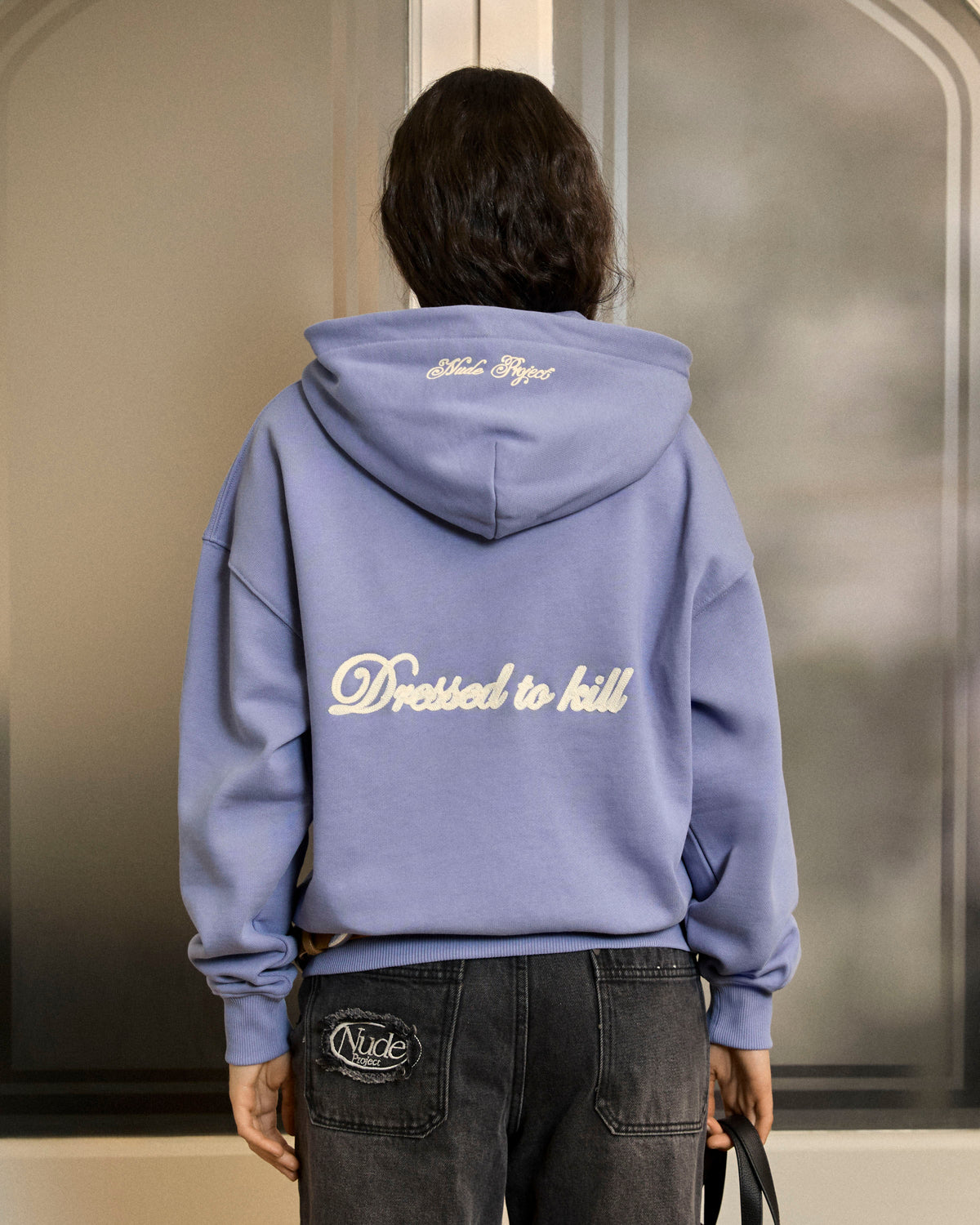 Sudadera Con Cremallera Kill Bill Lila