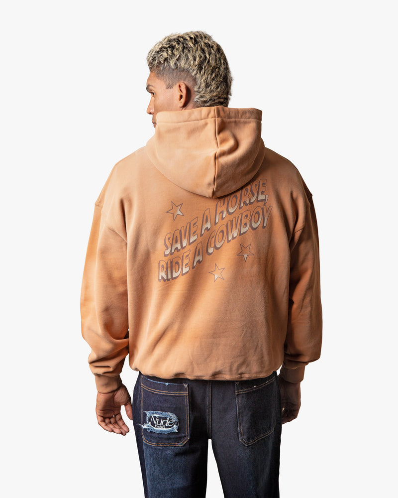 SUDADERA MARRÓN CHEVAL